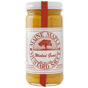 Maine Maple Mustard Sauce - 7 oz.