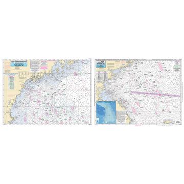 Captain Segulls Offshore: Gulf of Maine, Massachusetts Bay Nautical Sportfishing Chart