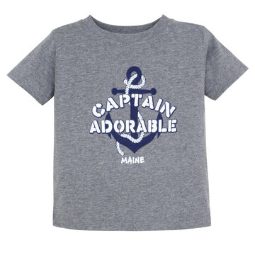 Artforms Infant Captain Adorable Short-Sleeve T-Shirt