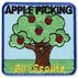 Girl Scouts Apple Picking Tree Sew-On Fun Patch