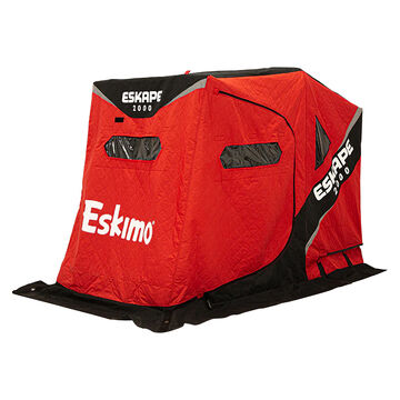 Eskimo Eskape 2000 1-2 Person Insulated Side Door Ice Shelter