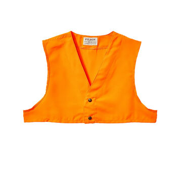 Filson Mens Blaze Orange Safety Vest