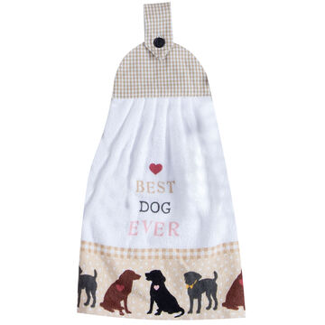 Kay Dee Designs Fur Real Pets Dog Tie Towel