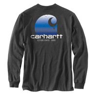 Carhartt Men's Relaxed Fit Heavyweight C Graphic Long-Sleeve T-Shirt