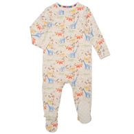 Magnetic Me Infant Boy's Ext-Roar-Dinary RightFit Magnetic Parent Favorite Footie Pajama