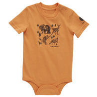 Carhartt Infant Wildlife Short-Sleeve Bodysuit Onesie