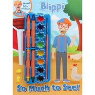 Blippi: So Much to See! Coloring & Painting Activity Book