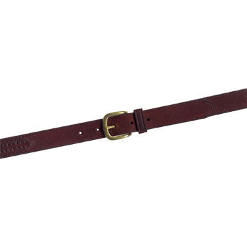 Lavin Mens Side-Laced Oil-Tanned Leather Belt