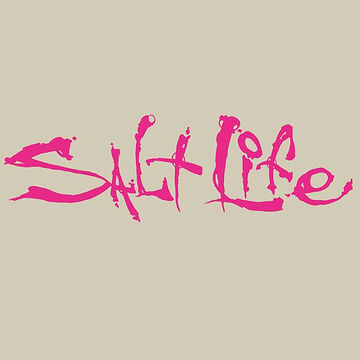Salt Life Signature Small Decal - Pink