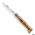 Opinel No.08 Animalia Oak Engraved Handle Folding Knife