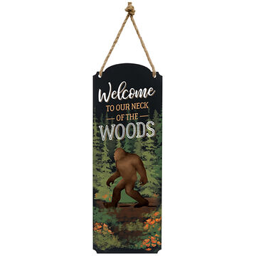 Carson Home Accents Woods 18 Metal Wall Décor Sign