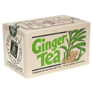 Metropolitan Ginger Tea Soft Wood Chest, 25-Bag
