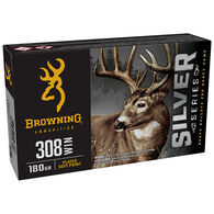 Browning Silver Series 308 Winchester 180 Grain Plated SP Rifle Ammo (20)