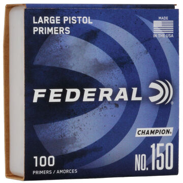 Federal Champion Large Pistol Primer (100)