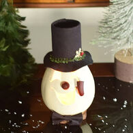 Meadowbrooke Gourds Clyde Small Lit Snowman Head Gourd