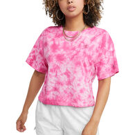 Champion Women's Crush Dye Cropped Short-Sleeve T-Shirt