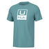 Huk Mens Stacked Logo Short-Sleeve T-Shirt