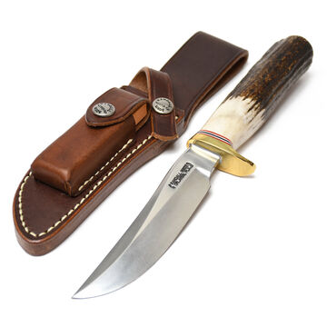 Randall Model 3 Hunter Stag Handle Fixed Blade Knife