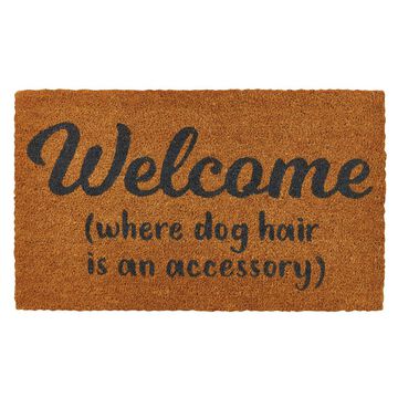 Park Designs Welcome Dog Hair Doormat