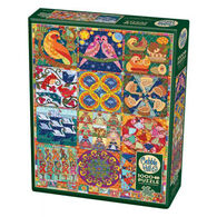 Outset Media Jigsaw Puzzle - Twelve Days of Christmas Quilts