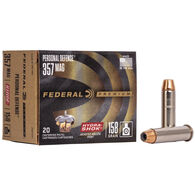 Federal Premium Personal Defense Hydra-Shok 357 Magnum 158 Grain JHP Handgun Ammo (20)