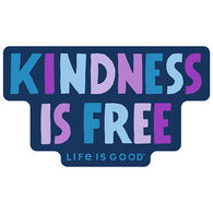 Life is Good Kindness Data Point Die Cut Sticker