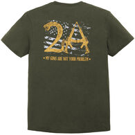 Pacific Art Men's My Guns 2A Short-Sleeve T-Shirt