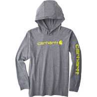 Carhartt Boy's Graphic Hooded Long-Sleeve Shirt - Discontinued Color