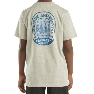 Carhartt Boys Outdoor Adventures Graphic Short-Sleeve Shirt