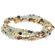 Scout Curated Wears Women's Stone Wrap Amazonite - Stone of Courage Necklace/Bracelet