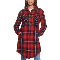 Levi's Women's Oversized Sherpa-Lined Wool Shirt Jacket