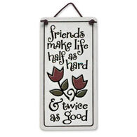 Spooner Creek "Friends Make Life" Mini Charmers Tile