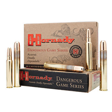 Hornady Dangerous Game 9.3 x 74R 286 Grain InterLock SP-RP Rifle Ammo (20)