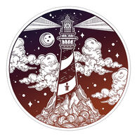 Sticker Cabana Lighthouse Mini Sticker