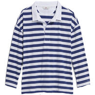 Vineyard Vines Women's Striped Rugby Popover Long-Sleeve Shirt