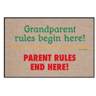 High Cotton Doormat - Grandparent Rules