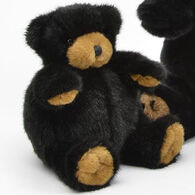Unipak Designs Plush Black Bear Plumpee