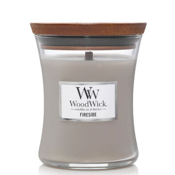 Yankee Candle WoodWick Medium Hourglass Candle - Fireside