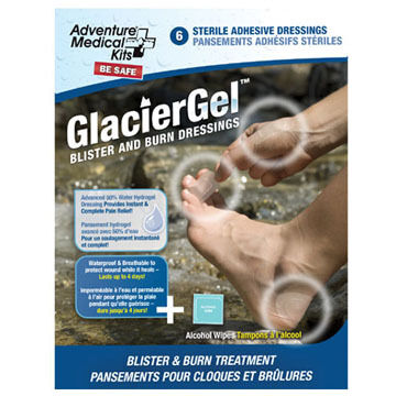 Adventure Medical GlacierGel Advanced Blister & Burn Dressing - 6 Pk.