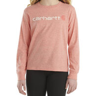 Carhartt Girl's Logo Core Long-Sleeve Shirt