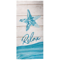 Kay Dee Designs Coastal Tranquility Relax Starfish Tea Towel