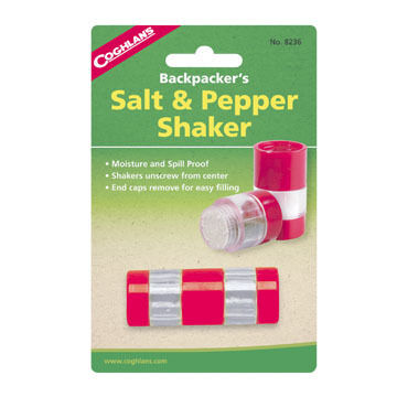 Coghlans Backpackers Salt & Pepper Shaker