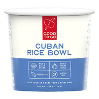 Good To-Go GF Vegetarian Cuban Rice Bowl in Microwavable Cup - 1 Serving
