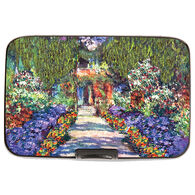 Fig Design Women's Monarque Monet Garden at Giverny RFID Wallet
