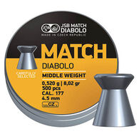 JSB Match Diabolo Yellow Match Midweight 177 Cal. 8.02 Grain Air Gun Pellet (500)
