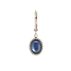 Baked Beads Womens Granulated Oval Earring