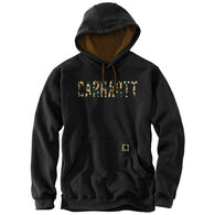 Carhartt Men's Big & Tall Loose Fit Midweight Camo Logo Graphic Sweatshirt