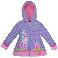 Stephen Joseph Girl's Pink Unicorn Raincoat