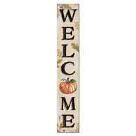 My Word! Welcome - Fall Pumpkin Porch Board