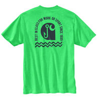 Carhartt Men's Loose Fit Heavyweight Fishing Graphic Short-Sleeve T-Shirt